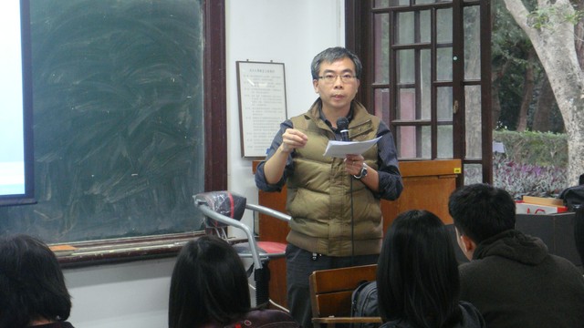 2013年12月10日 【演講】翁憲章老師演講 學習共同體在教學現場的實踐